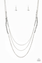 Load image into Gallery viewer, SHIMMER SHOWDOWN - SILVER NECKLACE