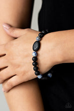 Load image into Gallery viewer, A HUNDRED AND ZEN PERCENT - BLACK/BLUE URBAN BRACELET