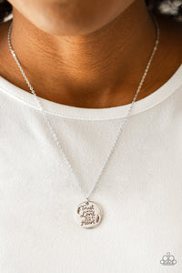 ALL YOU NEED IS TRUST - SILVER NECKLACE