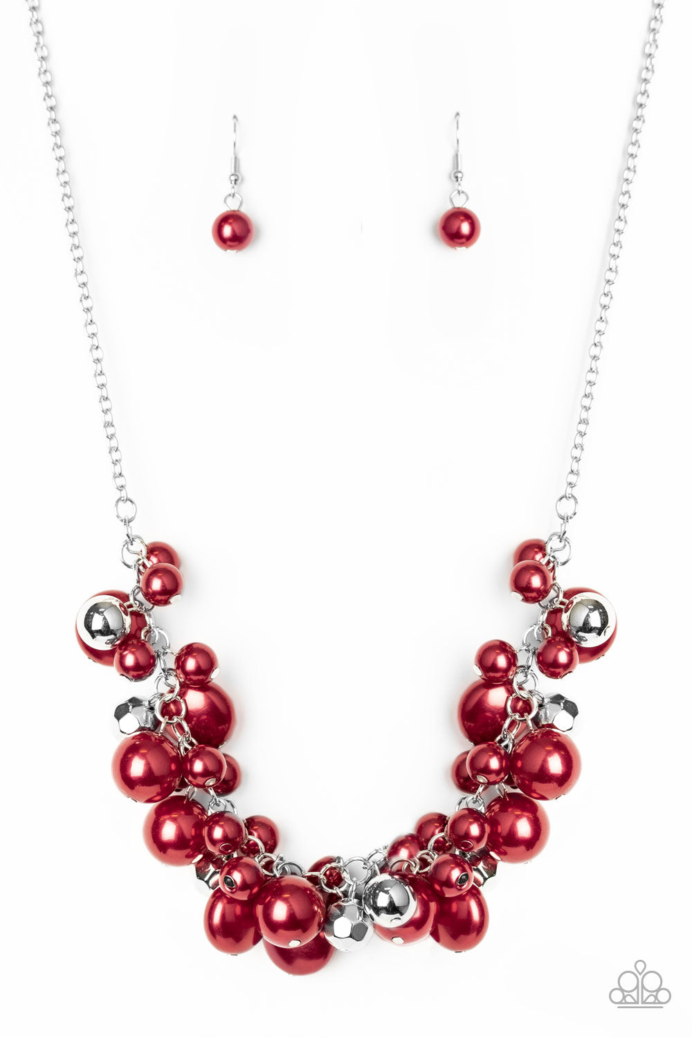 BATTLE OF THE BOMBSHELLS - RED NECKLACE
