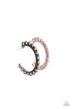 Load image into Gallery viewer, BOHEMIAN BLISS - COPPER HOOP EARRING