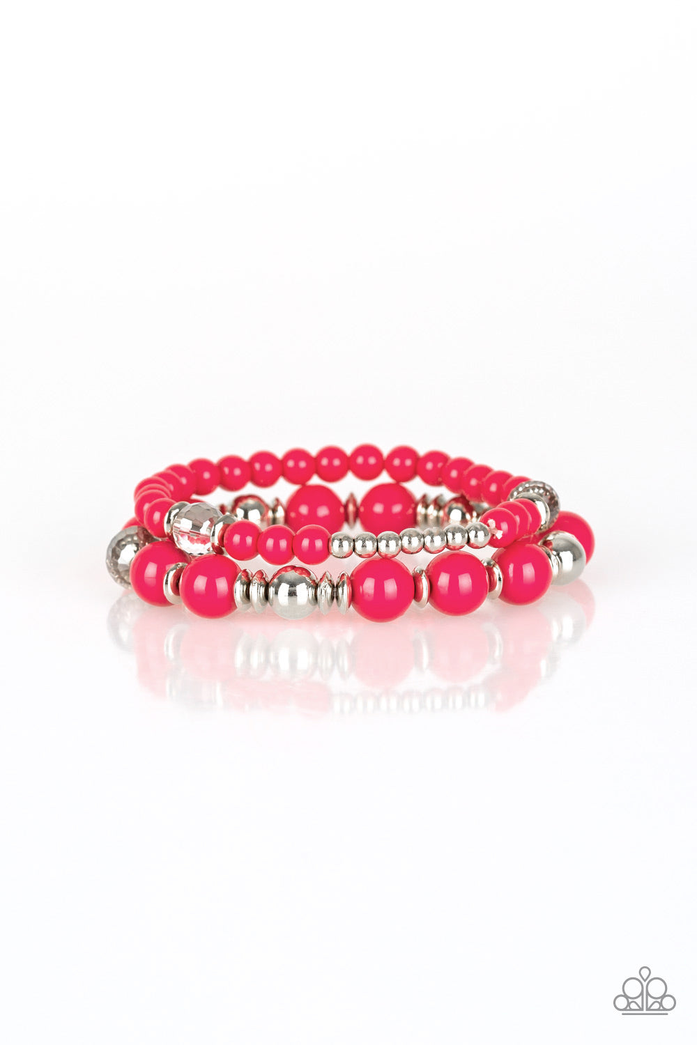 COLORFUL COLLISIONS - PINK BRACELET