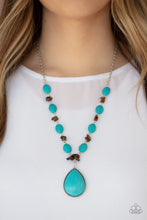 Load image into Gallery viewer, DESERT DIVA - TURQUOISE NECKLACE