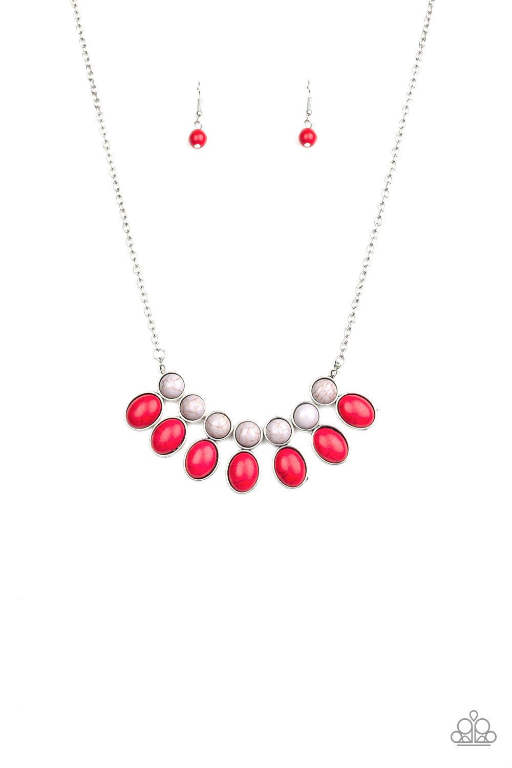 ENVIRONMENTAL IMPACT - RED NECKLACE