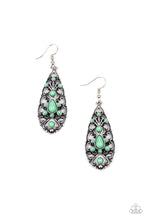 Load image into Gallery viewer, FANTASTICALLY FANCIFUL - GREEN EARRING