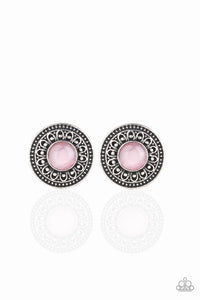 FINE FLORA - PINK POST EARRIN