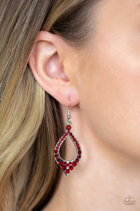 FINEST FIRST LADY - RED EARRING