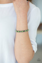 Load image into Gallery viewer, HEAVY ON THE SPARKLE - GREEN BRACELET