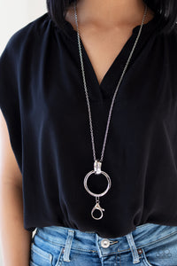 INNOVATED IDOL - SILVER LANYARD NECKLACE