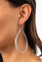 Load image into Gallery viewer, JUST ENCASE YOU MISSED IT - BLACK EARRING