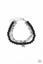 Load image into Gallery viewer, LOVE LIKE YOUR MEAN IT - BLACK BRACELET