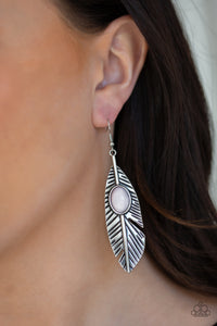 QUILL THRILL - SILVER EARRING