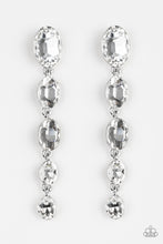 Load image into Gallery viewer, RED CARPET RADIANCE - WHITE POST EARRING