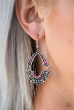Load image into Gallery viewer, ROYAL ENGAGEMENT - PINK EARRING