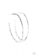 Load image into Gallery viewer, RURAL RAMBLER - SILVER POST HOOP EARRING