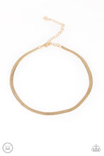 Load image into Gallery viewer, SERPENTINE SHEEN - GOLD NECKLACE