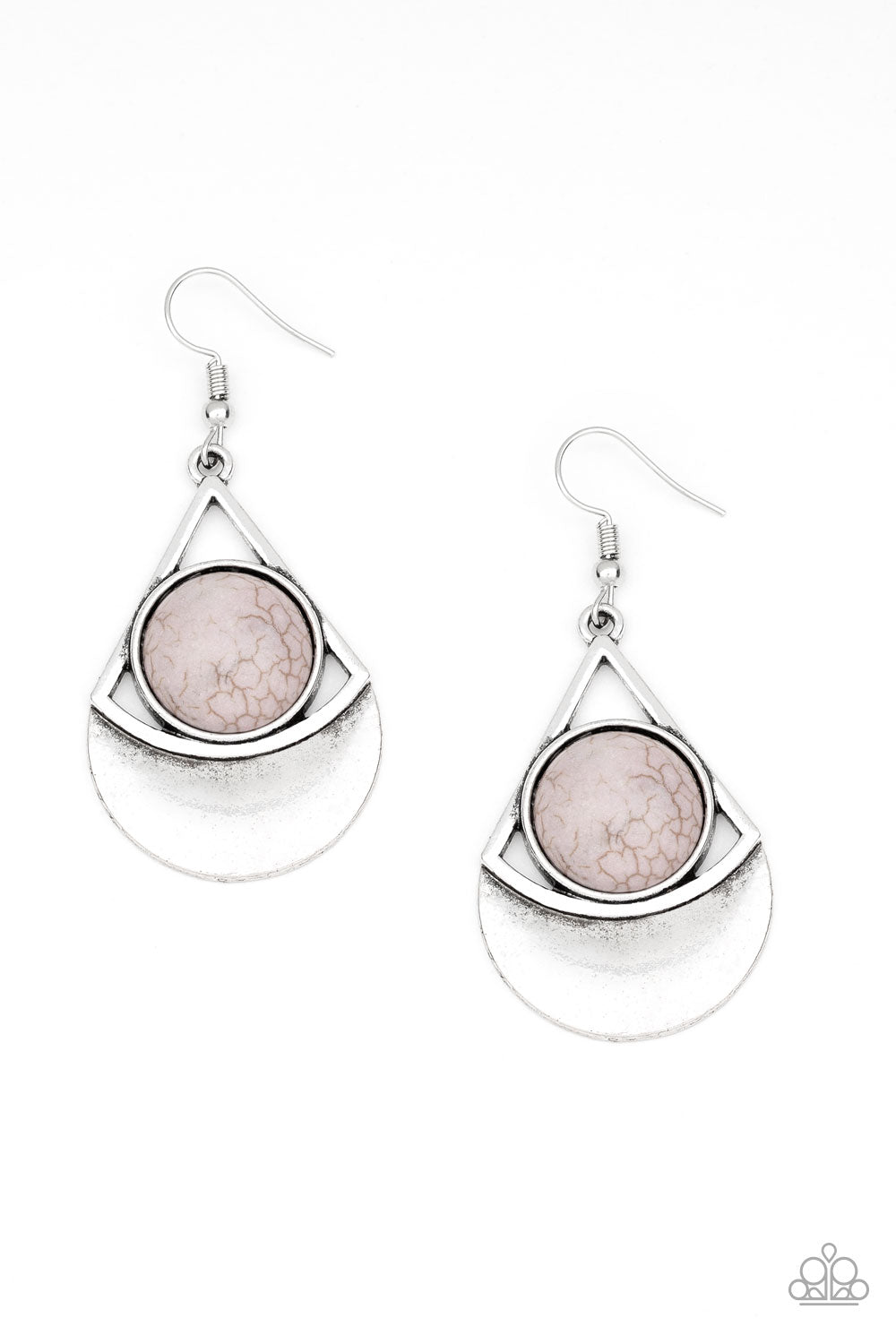 Paparazzi “Sonoran Sailing” Silver Earrings Paparazzi “Sonoran Sailing” Silver Earrings