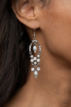 Load image into Gallery viewer, BACK IN THE SPOTLIGHT - WHITE EARRING