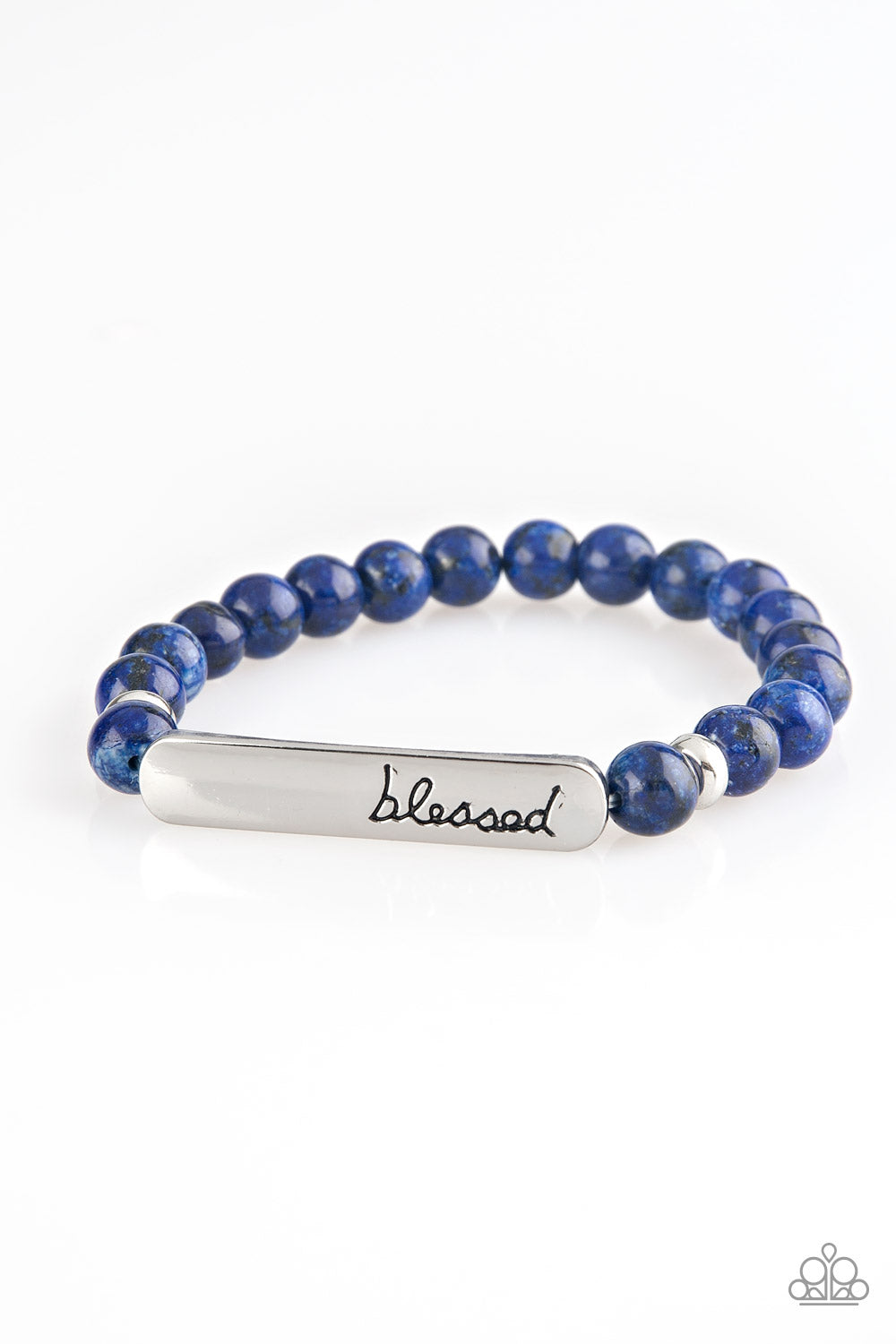 BORN BLESSED - BLUE BRACELET