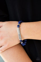 Load image into Gallery viewer, BORN BLESSED - BLUE BRACELET