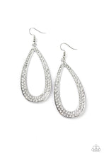 Load image into Gallery viewer, DIAMOND DISTRACTION - SILVER EARRING