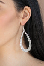 Load image into Gallery viewer, DIAMOND DISTRACTION - SILVER EARRING