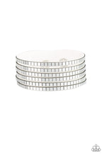 Load image into Gallery viewer, DISCO DAZZLE - WHITE WRAP BRACELET