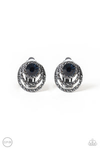 EPIC EPICENTER - BLUE CLIP-ON EARRING