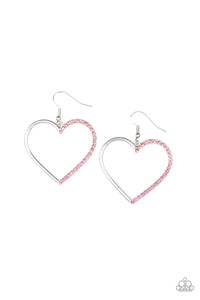 FIRST DATE DAZZLE - PINK EARRING