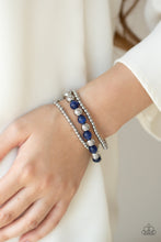 Load image into Gallery viewer, GO WITH THE GLOW - BLUE BRACELET