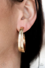 Load image into Gallery viewer, HIGH-CLASS SHINE - GOLD HOOP EARRING