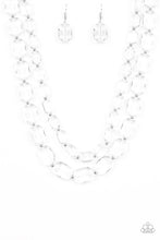 Load image into Gallery viewer, ICE BANK - WHITE ACRYLIC NECKLACE