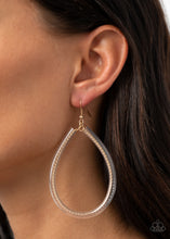 Load image into Gallery viewer, JUST ENCASE YOU MISSED IT - GOLD EARRING