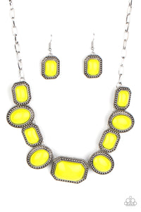 LET'S GET LOUD - YELLOW NECKLACE