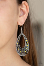 Load image into Gallery viewer, LOVE TO BE LOVED - YELLOW EARRING