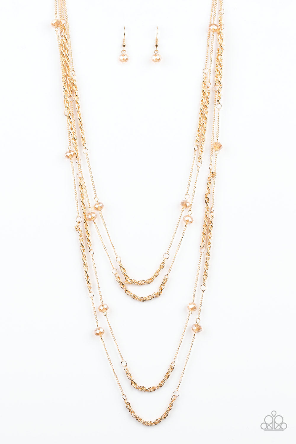 OPEN FOR OPULENCE - GOLD NECKLACE