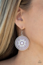 Load image into Gallery viewer, PINWHEEL AND DEAL - PURPLE EARRING