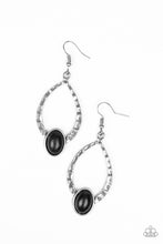 Load image into Gallery viewer, PONY UP - BLACK EARRING