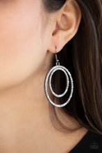 Load image into Gallery viewer, RADIATING REFINEMENT - BLACK EARRING