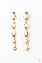 Load image into Gallery viewer, RED CARPET RADIANCE - GOLD POST EARRING