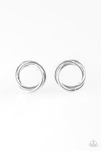 SIMPLE RADIANCE - SILVER POST EARRING