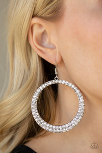 SO DEMANDING - WHITE EARRING