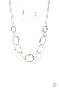 SPACE WALK - SILVER NECKLACE