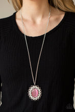Load image into Gallery viewer, OH MY MEDALLION - PINK NECKLACE