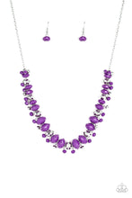 Load image into Gallery viewer, BRAGS TO RICHES - PURPLE NECKLACE