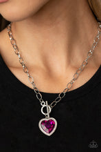 Load image into Gallery viewer, CHECK YOUR HEART RATE - PINK NECKLACE