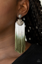 Load image into Gallery viewer, DIP IT UP - GREEN EARRING