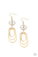 Load image into Gallery viewer, DROP-DEAD GLAMOROUS - GOLD EARRING