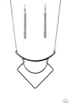 Load image into Gallery viewer, EGYPTIAN EDGE - BLACK NECKLACE