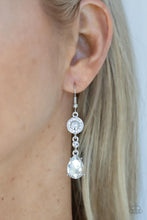 Load image into Gallery viewer, GRACEFUL GLIMMER - WHITE EARRING